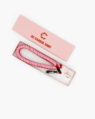 RED AND PINK COMPACT CAMERA STRAP
